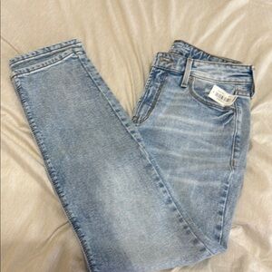 Old Navy Blue Straight Leg Jeans Classic Denim Style